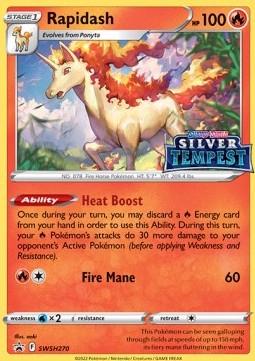 Rapidash (Prerelease) - SWSH270 - Sword & Shield Promo