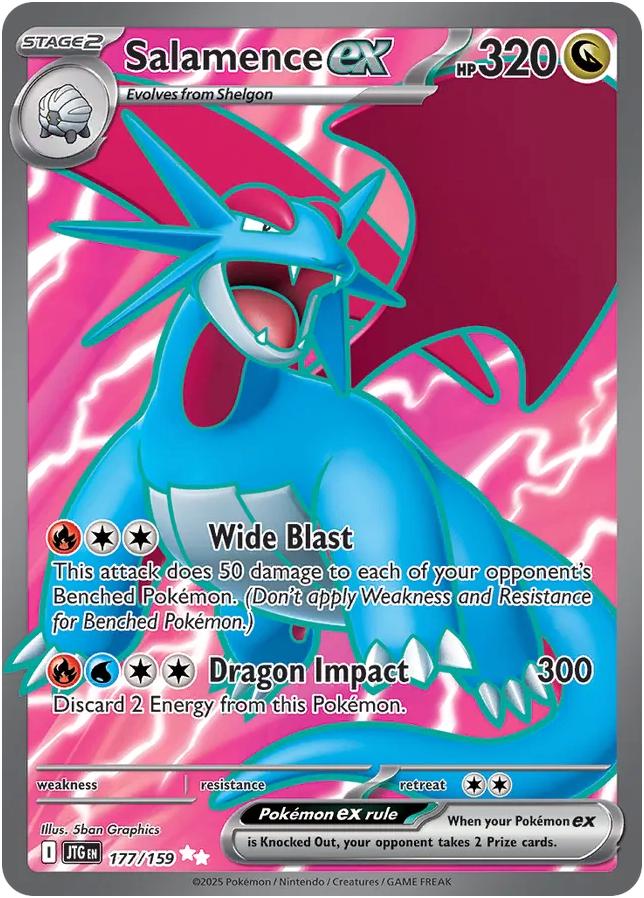 Salamence ex - 177/159 - Journey Together