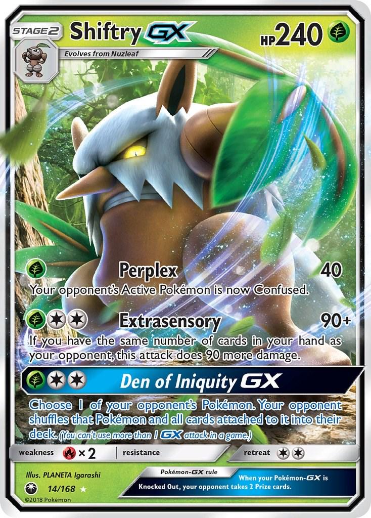 Shiftry GX - 14 - Celestial Storm