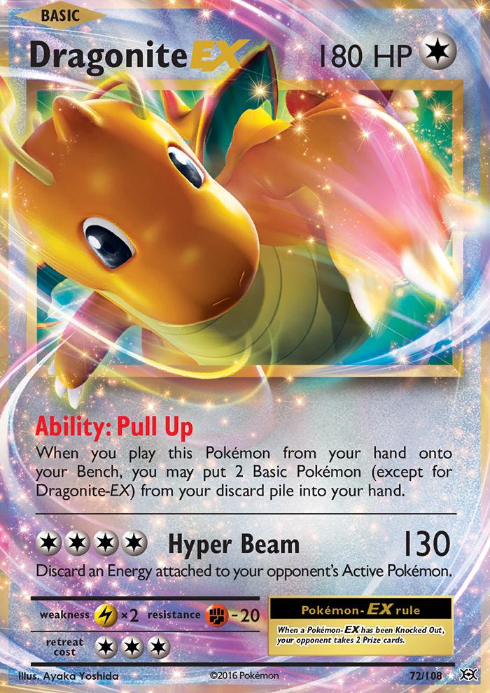 Dragonite EX - 72/108 - Evolutions