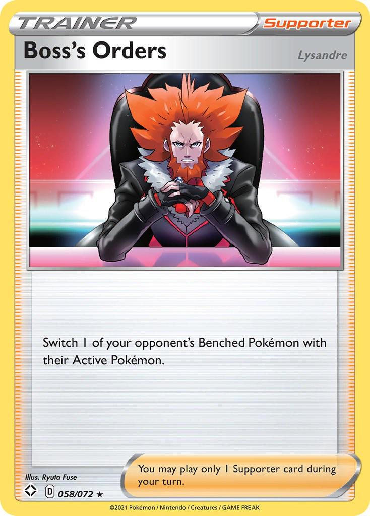 Boss's Orders - 058/072 - Shining Fates