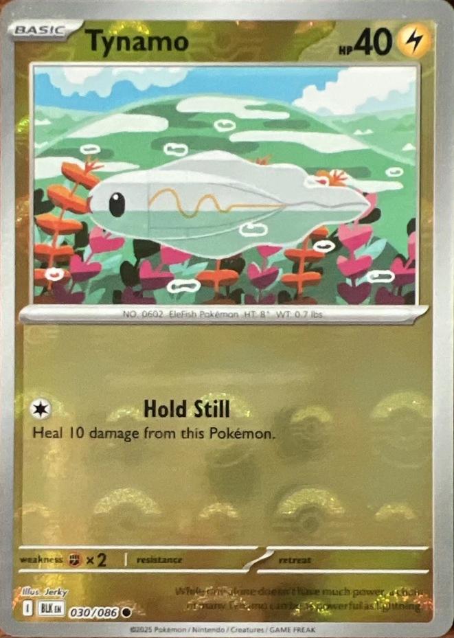 Tynamo (Poke Ball Pattern) - 030/086 - Black Bolt