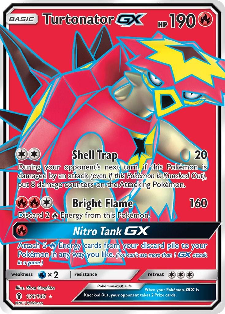 Turtonator GX (Full Art) - 131/145 - Guardians Rising