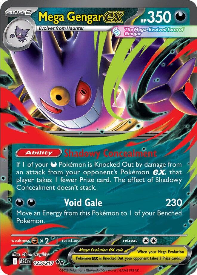 Mega Gengar ex - 125/217 - Ascended Heroes