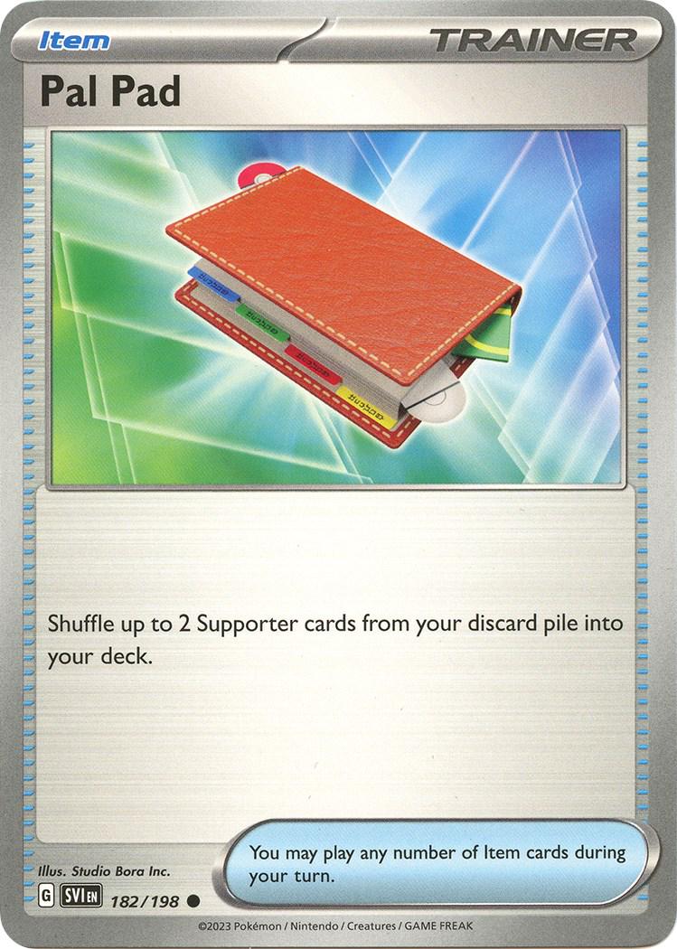 Pal Pad - 182/198 - Scarlet & Violet Base Set