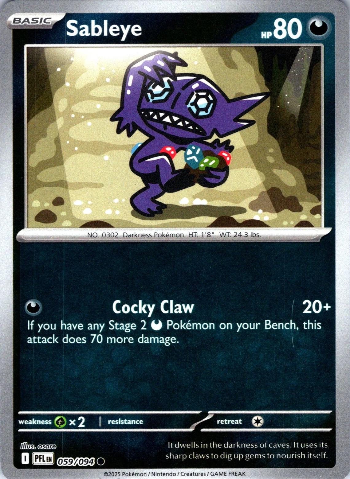 Sableye - 059/094 - Phantasmal Flames