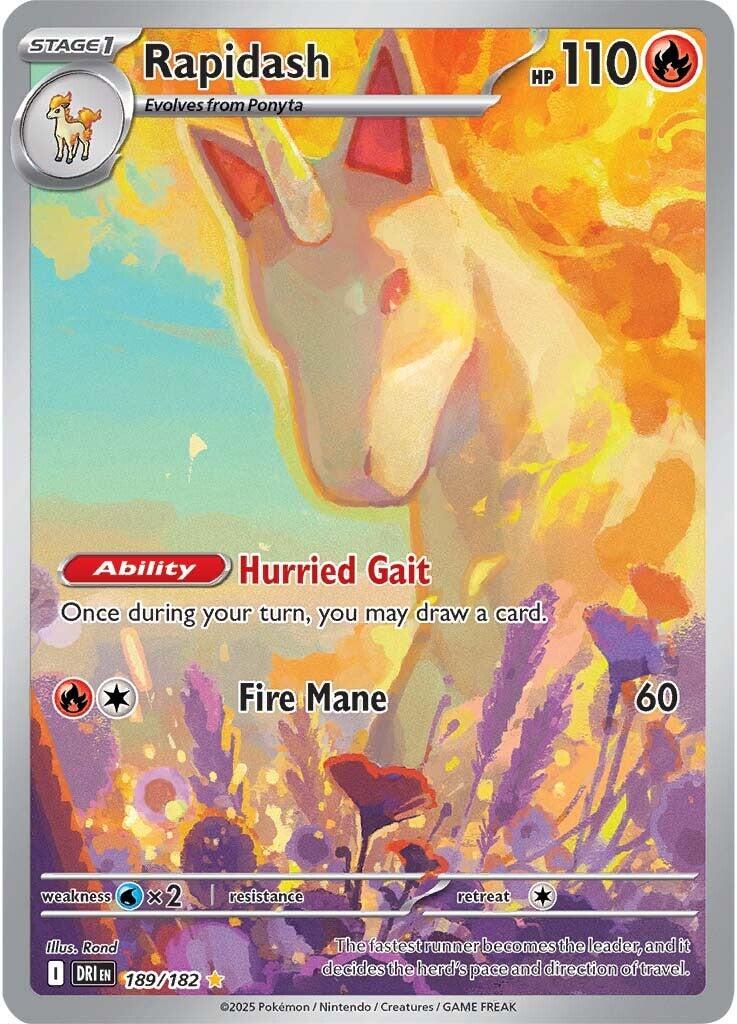 Rapidash - 189/182 - Destined Rivals