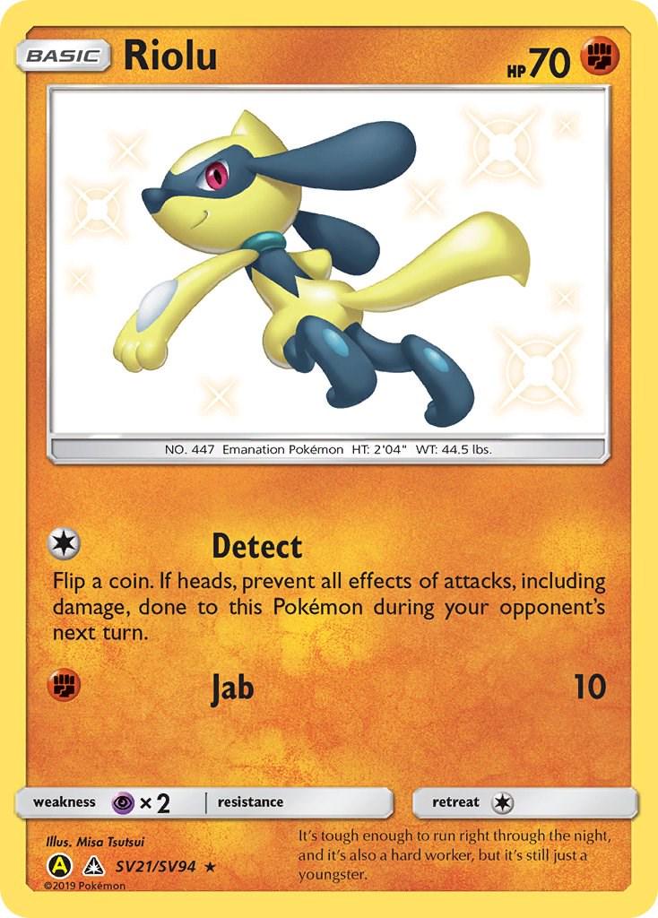 Riolu - SV21/SV94 - Hidden Fates: Shiny Vault