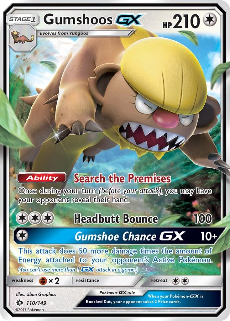 Gumshoos GX - 110 - Sun & Moon Base Set