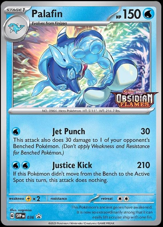 Palafin (Prerelease) - 036 - Scarlet & Violet Promo