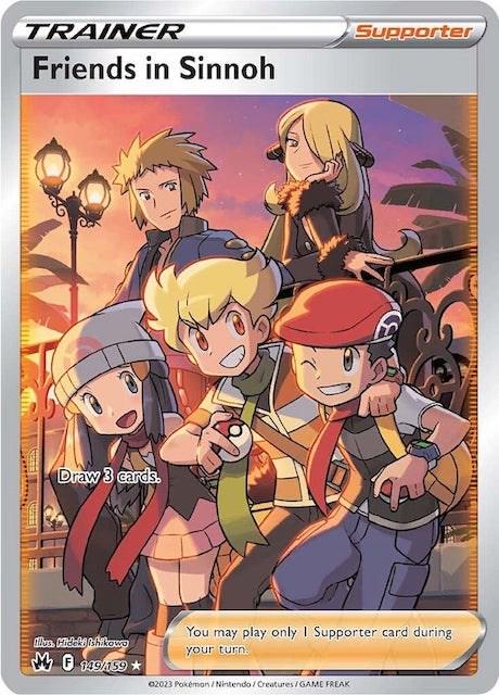 Friends in Sinnoh (Full Art) - 149/159 - Crown Zenith