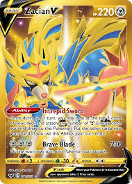 Zacian V (Secret) - 211/202 - Sword & Shield Base Set