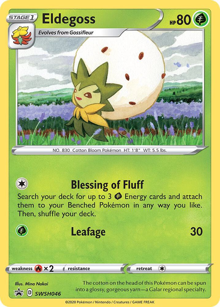 Eldegoss - SWSH046 - Sword & Shield Promo