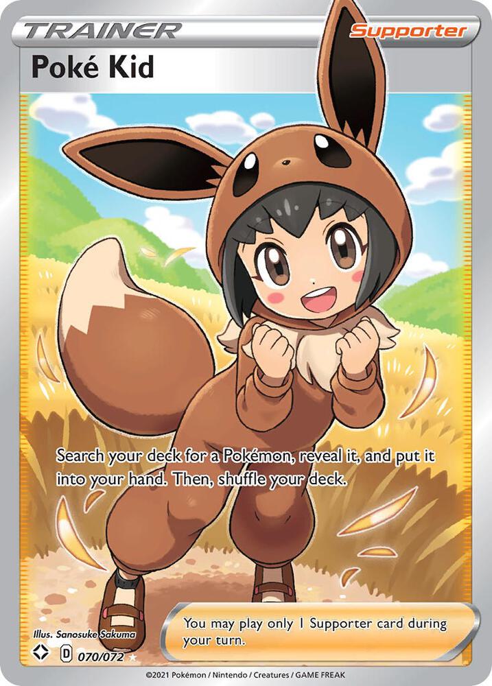 Poke Kid (Full Art) - 070/072 - Shining Fates
