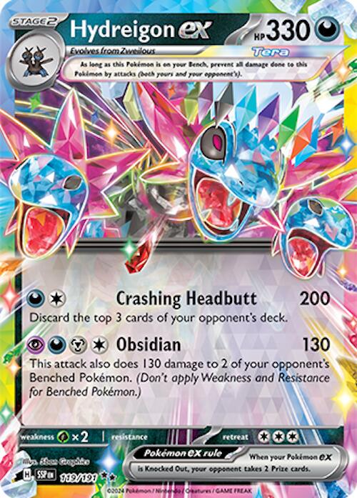 Hydreigon ex - 119/191 - Surging Sparks