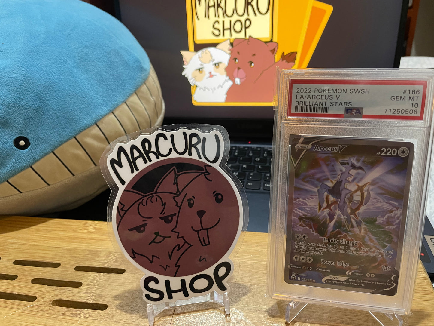 PSA 10 Arceus V (Alternate Full Art) - SWSH09: Brilliant Stars (SWSH09)
