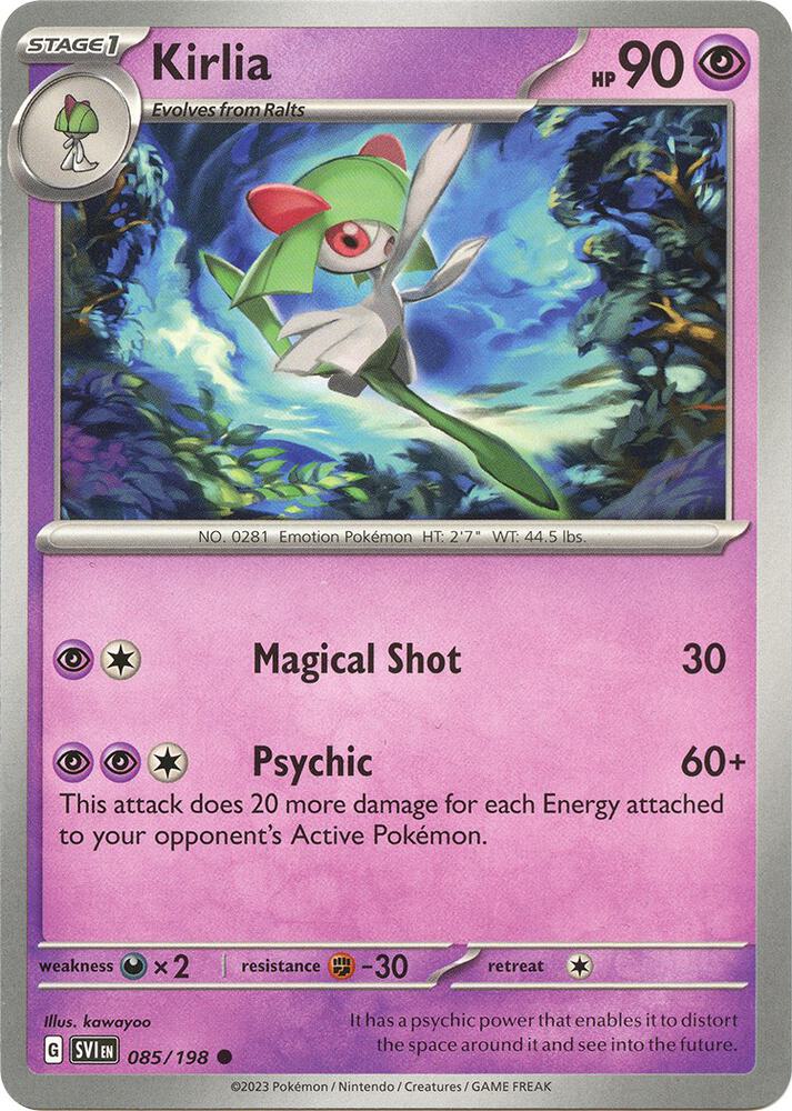 Kirlia - 085/198 - SV01: Scarlet & Violet Base Set (SVI)