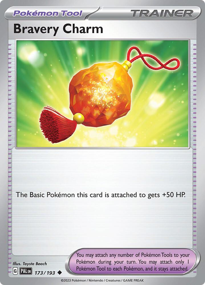 Bravery Charm - SV02: Paldea Evolved (PAL)