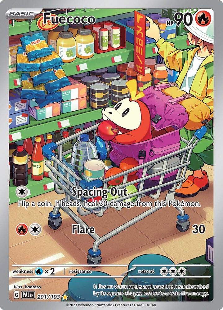 Fuecoco Illustration Rare Set