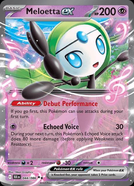 Meloetta ex - 044/086 - Black Bolt