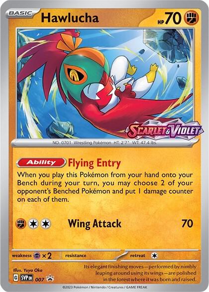 Hawlucha - 007 (Prerelease) - SV: Scarlet & Violet Promo Cards (SVP)