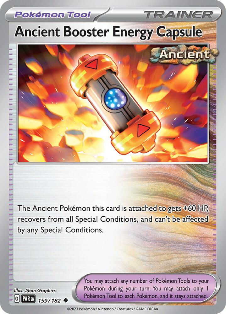Ancient Booster Energy Capsule - SV04: Paradox Rift (PAR) / Ancient Booster Energy Capsule - SV05: Temporal Forces (TEF)