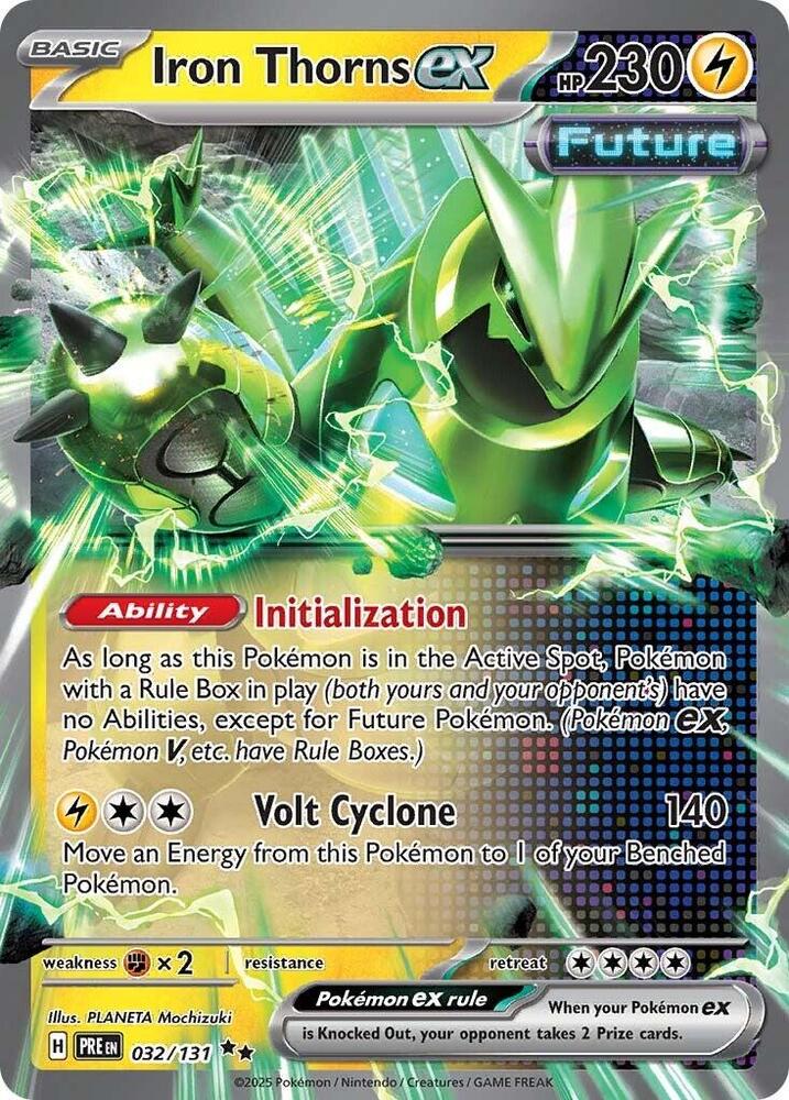 Iron Thorns ex - SV: Prismatic Evolutions (PRE) / Iron Thorns ex - 077/167 - SV06: Twilight Masquerade (TWM)