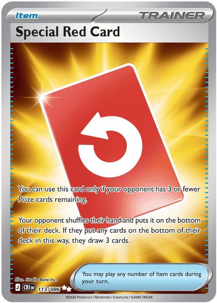 Special Red Card - 113/086 - Chaos Rising
