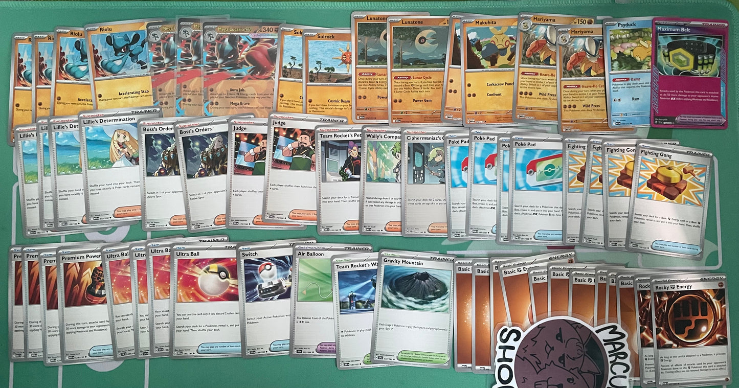Mega Lucario Deck