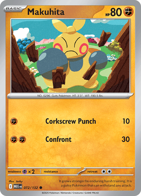 Makuhita - 072/132 - Mega Evolution