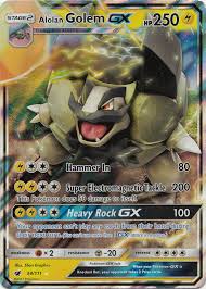 Alolan Golem GX - 34/111 - Crimson Invasion
