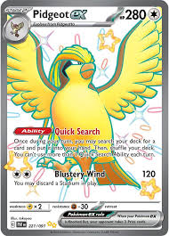 Pidgeot ex - 221/091 - Paldean Fates