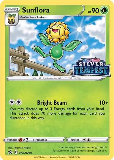 Sunflora (Prerelease) - SWSH269 - Sword & Shield Promo
