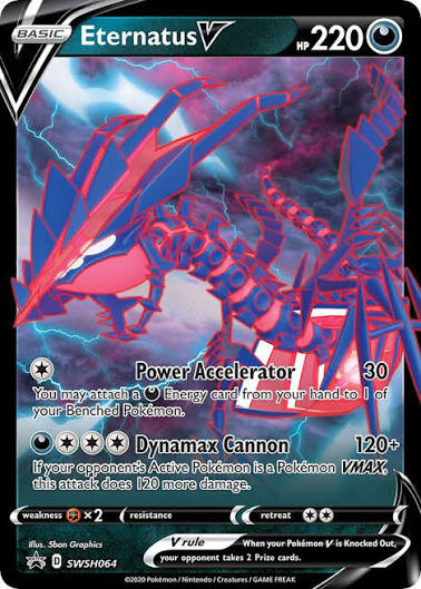Eternatus V - SWSH064 - Sword & Shield Promo