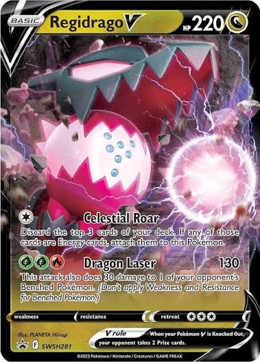 Regidrago V - SWSH281 - Sword & Shield Promo