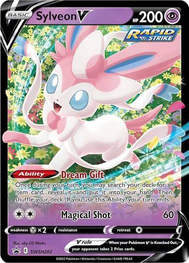 Sylveon V - SWSH202 - Sword & Shield Promo