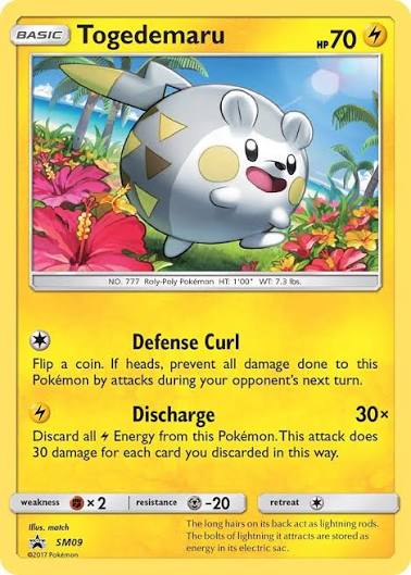 Togedemaru - SM09 - Sun & Moon Promo