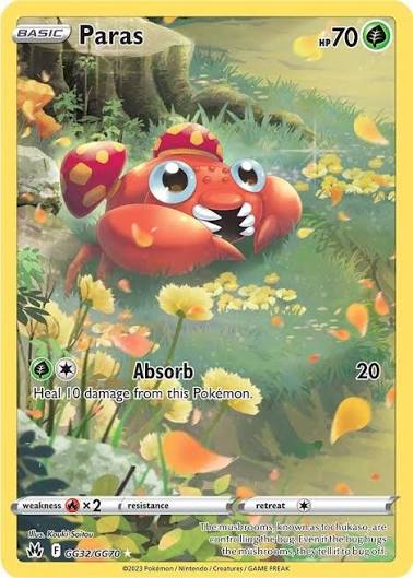 Paras - GG32/GG70 - Crown Zenith: Galarian Gallery