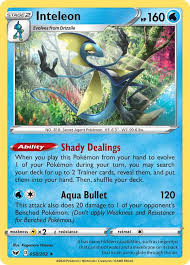 Inteleon (058) - 058/202 - Sword & Shield Base Set