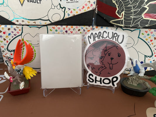 Matte Sleeves - White (50 pcs)