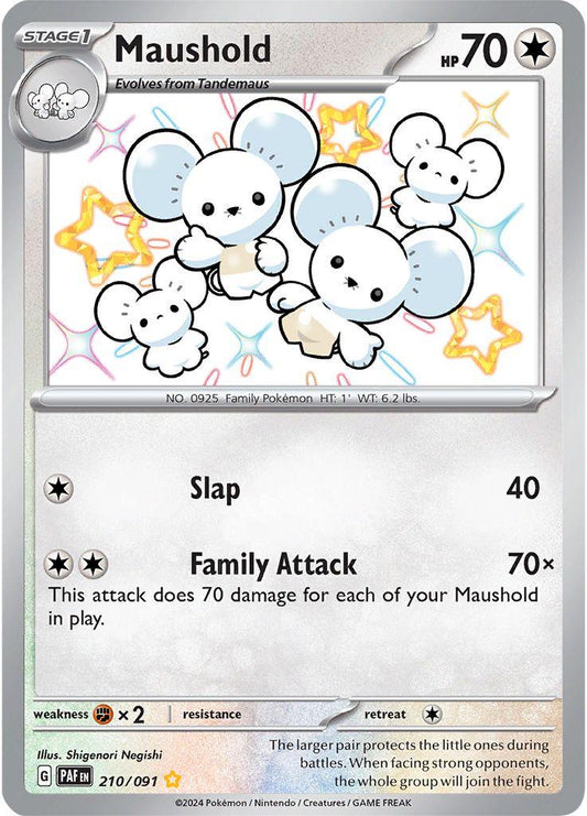 Maushold   - 210/091 - Paldean Fates