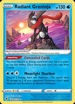 Radiant Greninja - 046/189 - Astral Radiance