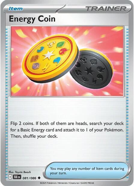 Energy Coin  - 081/086 - Black Bolt