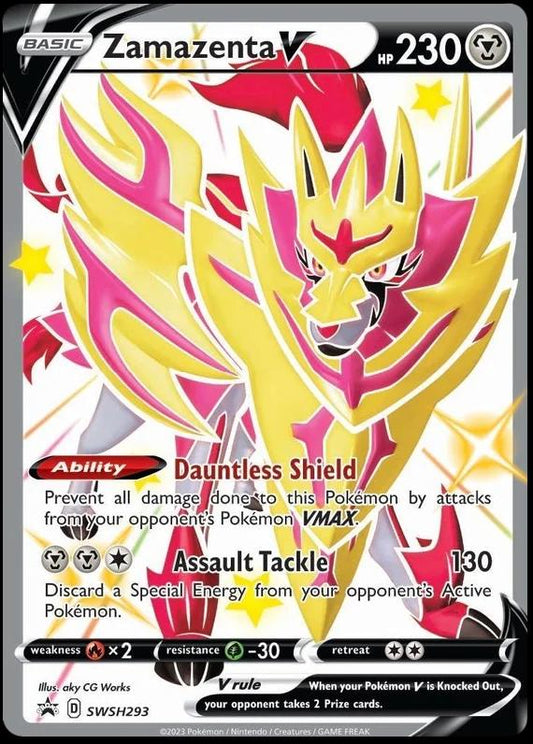 Zamazenta V (Shiny)  - SWSH293 - Sword & Shield Promo