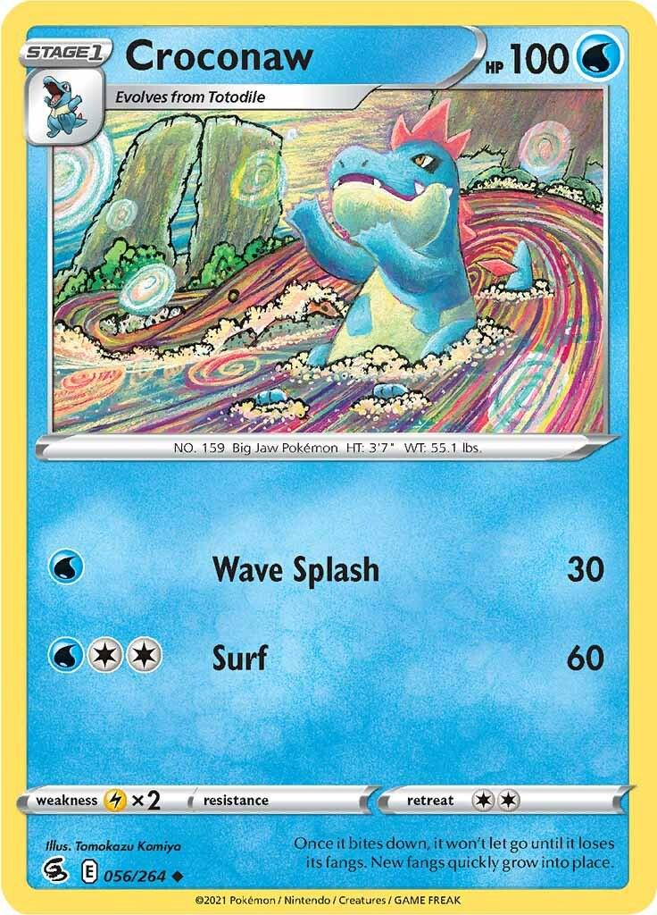 Croconaw  - 056/264 - Fusion Strike