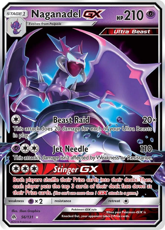 Naganadel GX - 56 - Forbidden Light