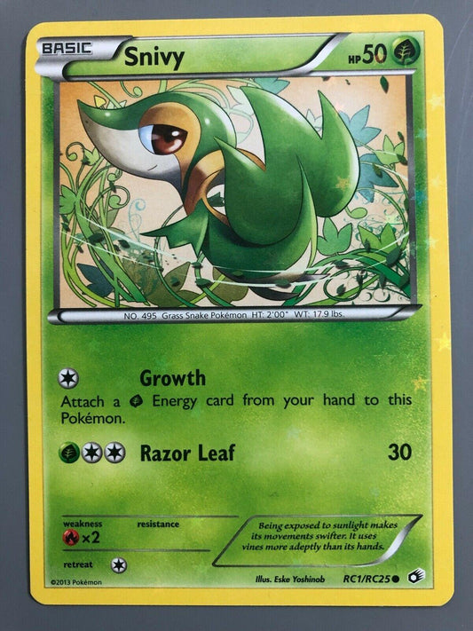Snivy  - RC1 - Legendary Treasures: Radiant Collections