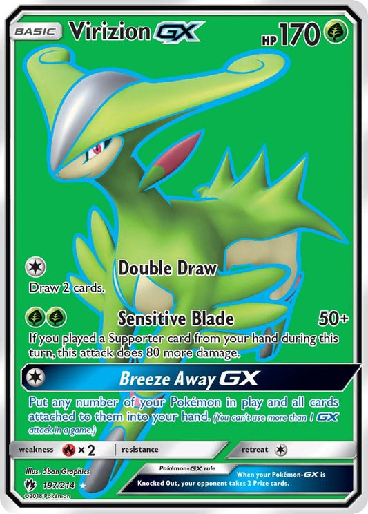 Virizion GX (Full Art)  - 197 - Lost Thunder