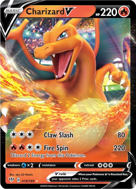 Charizard V  - 019/189 - Darkness Ablaze