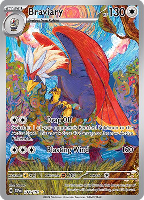 Braviary  - 214/191 - Surging Sparks